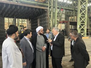 بازدید از کارخانه ماشین سازی خرم آباد