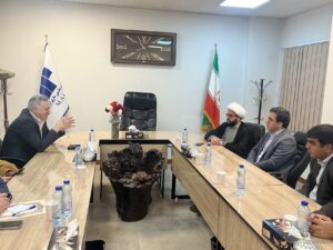 جلسه هماهنگی کارگاه فرهنگ سازی نماز در کارخانه ماشین سازی خرم آباد