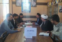 جلسات کارگروه اقامه نماز در شهرستان کبودراهنگ