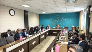 جلسه شورای اقامه نماز اداره کل آموزش و پرورش کرمانشاه -2