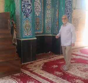 بازدید مدیر ستاد اقامه نماز گلستان از مساجد و نمازخانههای بینراهی شرق استان