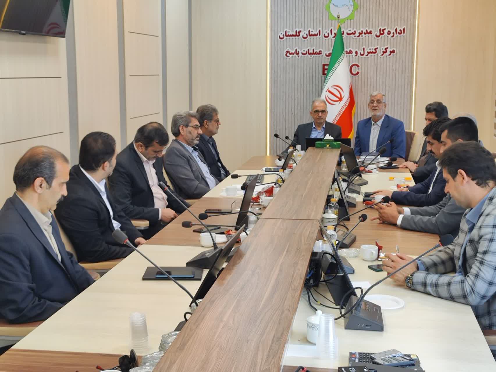 هشتمین جلسه هیأت ارزیابی عملکرد دستگاه‌های اجرایی استان گلستان برگزار شد