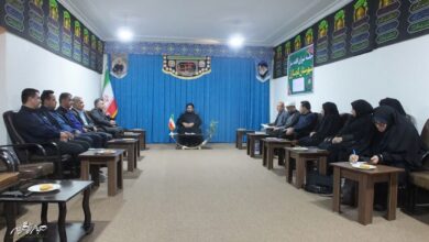 جلسه شورای اقامه نماز شهرستان گچساران برگزار گردید