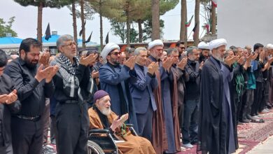 نماز ظهر عاشورا خراسان شمالی