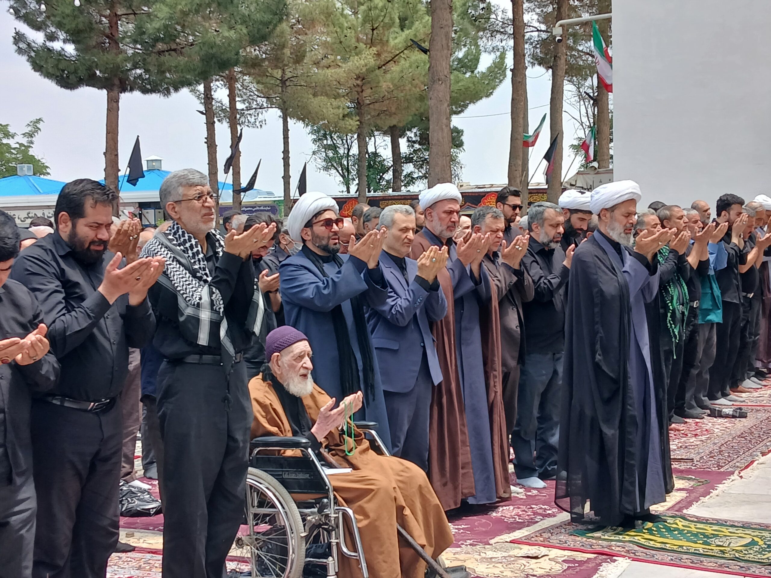 نماز ظهر عاشورا خراسان شمالی