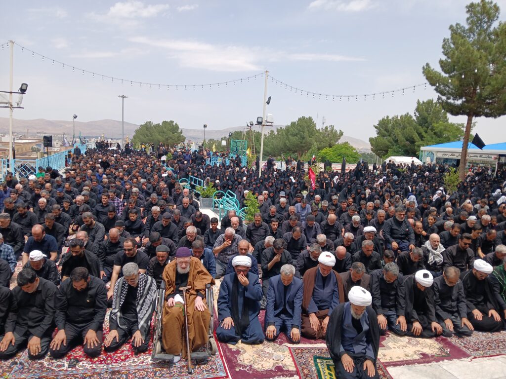 نماز ظهر عاشورا خراسان شمالی