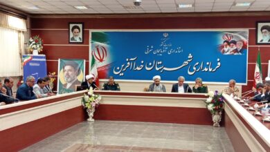 جلسه قرارگاه پشتیبانی امور مساجد شهرستان خداآفرین