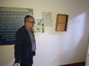 بازدید از نمازخانه‌های بین راهی شهرستان خداآفرین