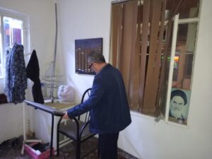 بازدید از نمازخانه‌های بین راهی شهرستان خداآفرین