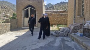 بازدید از نمازخانه های بین راهی منطقه آزاد ارس