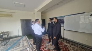 بازدید از نمازخانه های بین راهی منطقه آزاد ارس