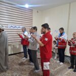 جلسه شورای اقامه نماز هلال احمر شهرستان آذرشهر