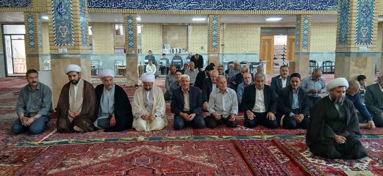 دیدار مدیر ستاد اقامه نماز استان با امام جمعه شهر بخشایش