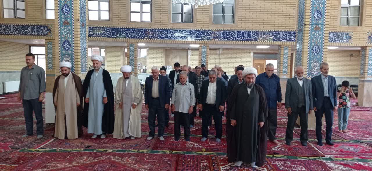 دیدار مدیر ستاد اقامه نماز استان با امام جمعه شهر بخشایش