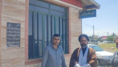 بازدید از نمازخانه های بین راهی شهرستان صوفیان