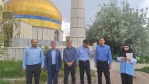 بازدید از نمازخانه های شهرستان سراب