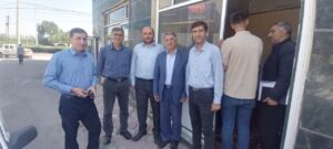 بازدید از نمازخانه های شهرستان سراب