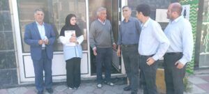 بازدید از نمازخانه های شهرستان سراب