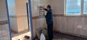 بازدید از نمازخانه ها و سرویسهای بهداشتی شهر اسکو و مسیر کندوان