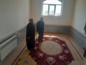 بازدید از نمازخانه خانه های بین راهی شهرستان هریس