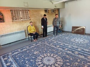 بازدید از نمازخانه های شهرداری کلانشهر تبریز