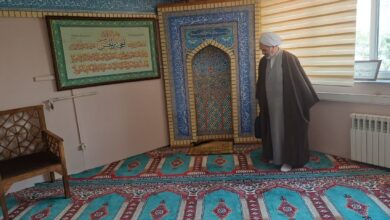 بازدید از نمازخانه های شهرداری کلانشهر تبریز