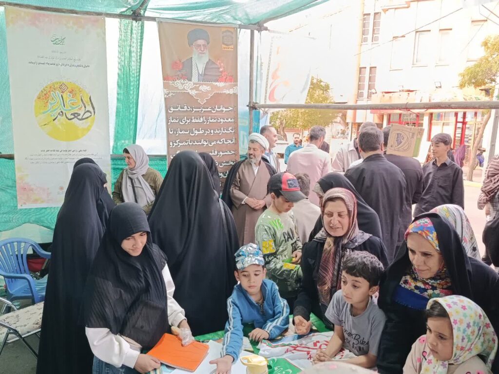 حضور ستاد اقامه نماز زنجان در جشن بزرگ عید غدیر