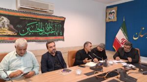 جلسه شورای اقامه نماز شهرستان اردستان اصفهان