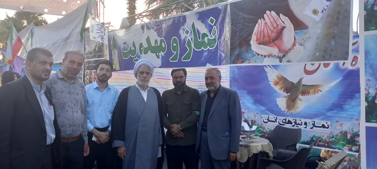 برپایی موکب نماز و مهدویت در گذر غدیر کرمان