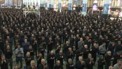اقامه نماز ظهر عاشورا در استان کرمان