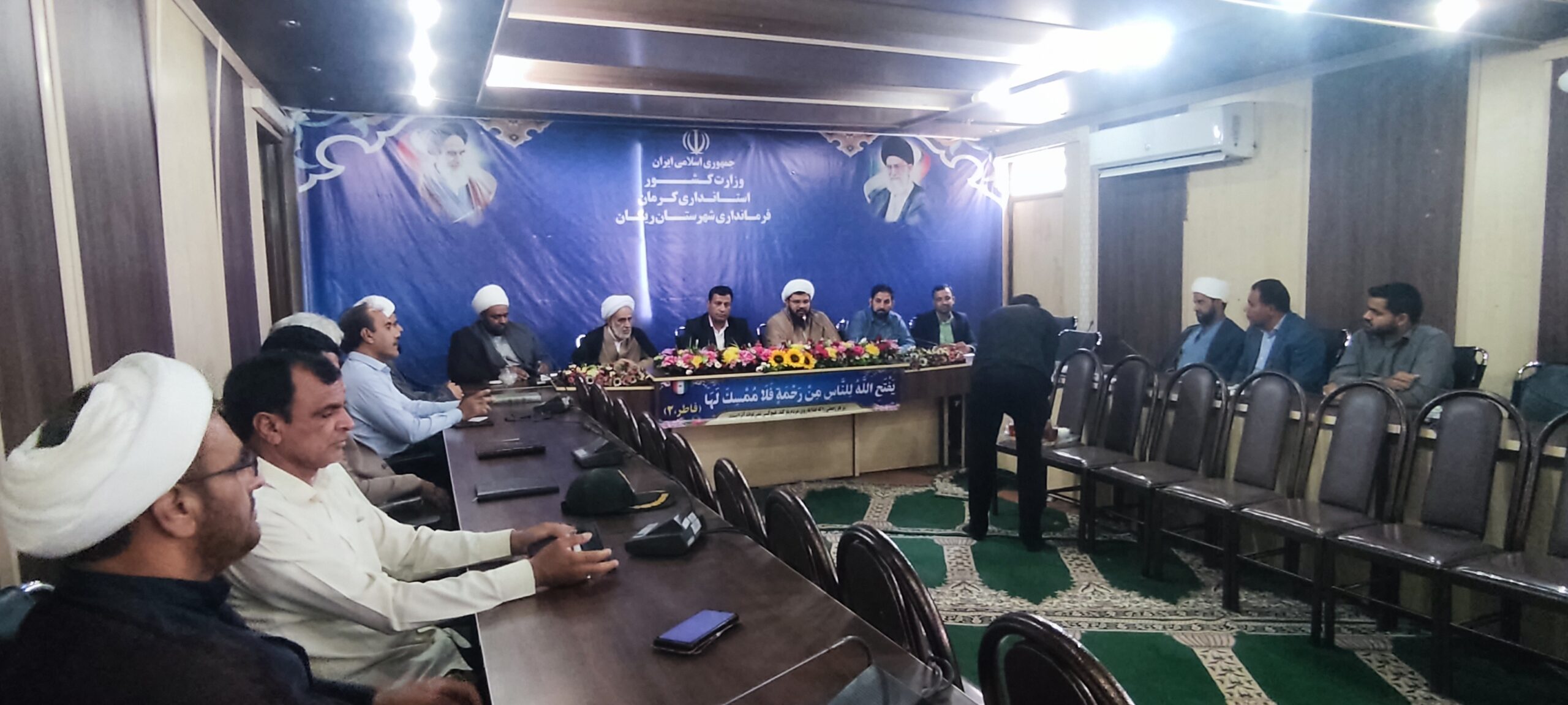 برگزاری جلسه شورای اقامه نماز شهرستان ریگان