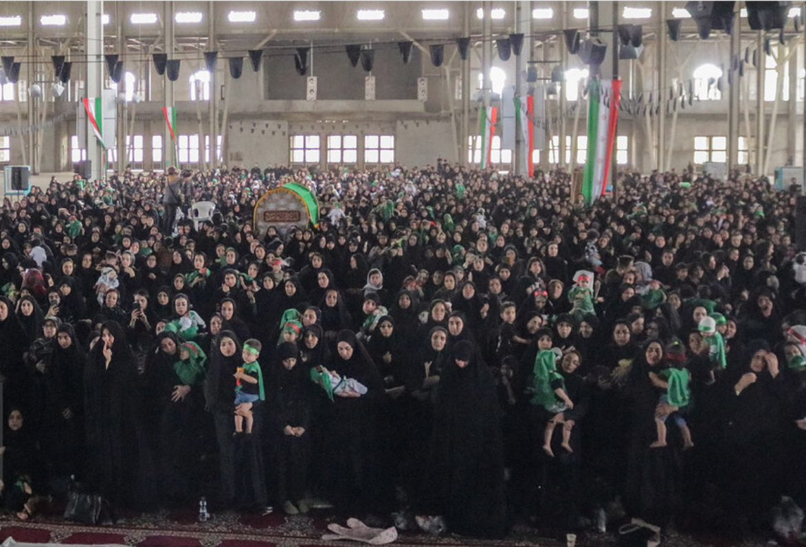 همایش سراسری شیر خوار گان حسینی در مصلای سمنان برگزار شد