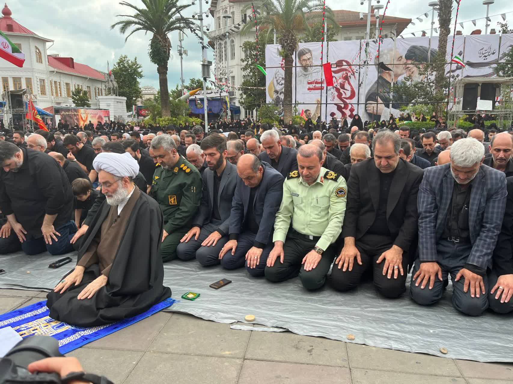 نماز ظهر عاشورا گیلان