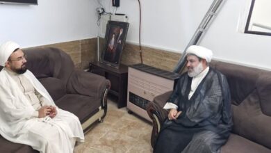 مدیر ستاد اقامه نماز استان با مسئول نمایندگی ولی فقیه در مرکز تحقیقات کشاورزی استان دیدار کرد