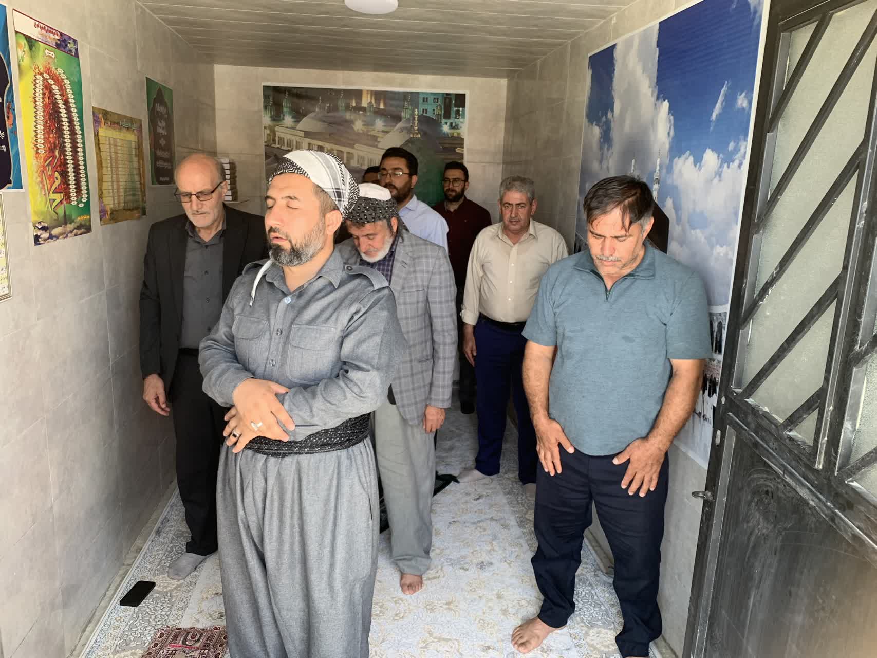 بهرهبرداری از نمازخانه پارک معلم سنندج