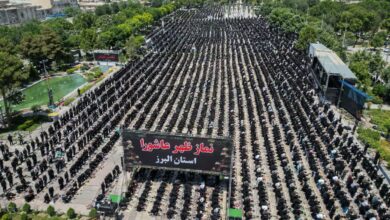 نماز ظهر عاشورا ؛ تجلی وحدت وعشق در سایه پرچم حریت