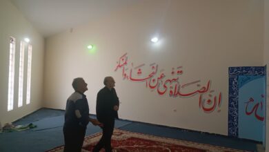 بازدید مدیر ستاد اقامه نماز استان کردستان از نمازخانه‌های بین‌راهی محورهای بیجار