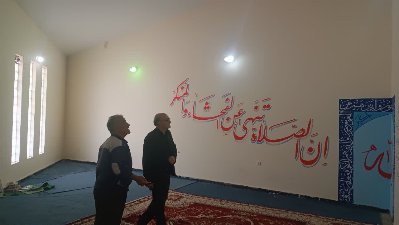 بازدید مدیر ستاد اقامه نماز استان کردستان از نمازخانه‌های بین‌راهی محورهای بیجار
