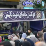 موکب ستاد اقامه نماز لرستان در روز عید غدیر و پوستر مسابقه نماز و ولایت