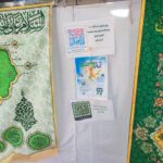 موکب ستاد اقامه نماز لرستان در روز عید غدیر و پوستر مسابقه نماز و ولایت