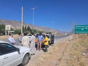 بازدید از محورهای حد ترخص خرمآباد
