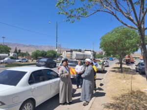 بازدید از محورهای حد ترخص خرمآباد