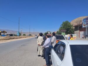 بازدید از محورهای حد ترخص خرمآباد