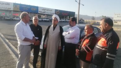 بازدید استاندار قم از مسجد بین راهی الاجتهاد