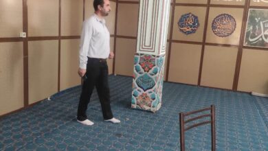 بازدید از مساجد و نمازخانه های بین راهی کاشان