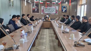 نشست رابطین اقامه نماز ادارات فریدن اصفهان