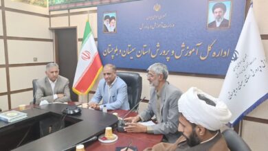 اولین جلسه شورای اقامه نماز آموزش و پرورش برگزار شد