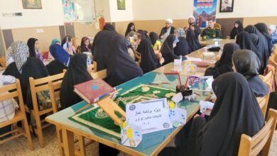 ویژه برنامه فرهنگی نمازی در کتابخانه حکیم زهراوی روستای کرسف برگزار شد