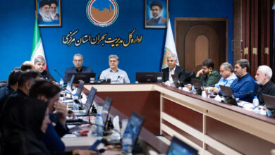 نشست ستاد اربعین استان مرکزی