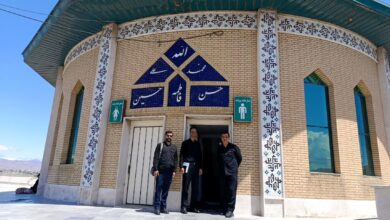 بازدید از نمازخانه های بین راهی محورهای زنجان به تبریز و زنجان به تهران